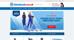 Desktop Screenshot of bluetruck.co.uk